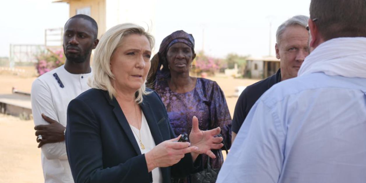 Macky Sall a reçu en audience Marine Le Pen - Xalima.com